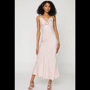 Blush Pink Floral‎ Dress